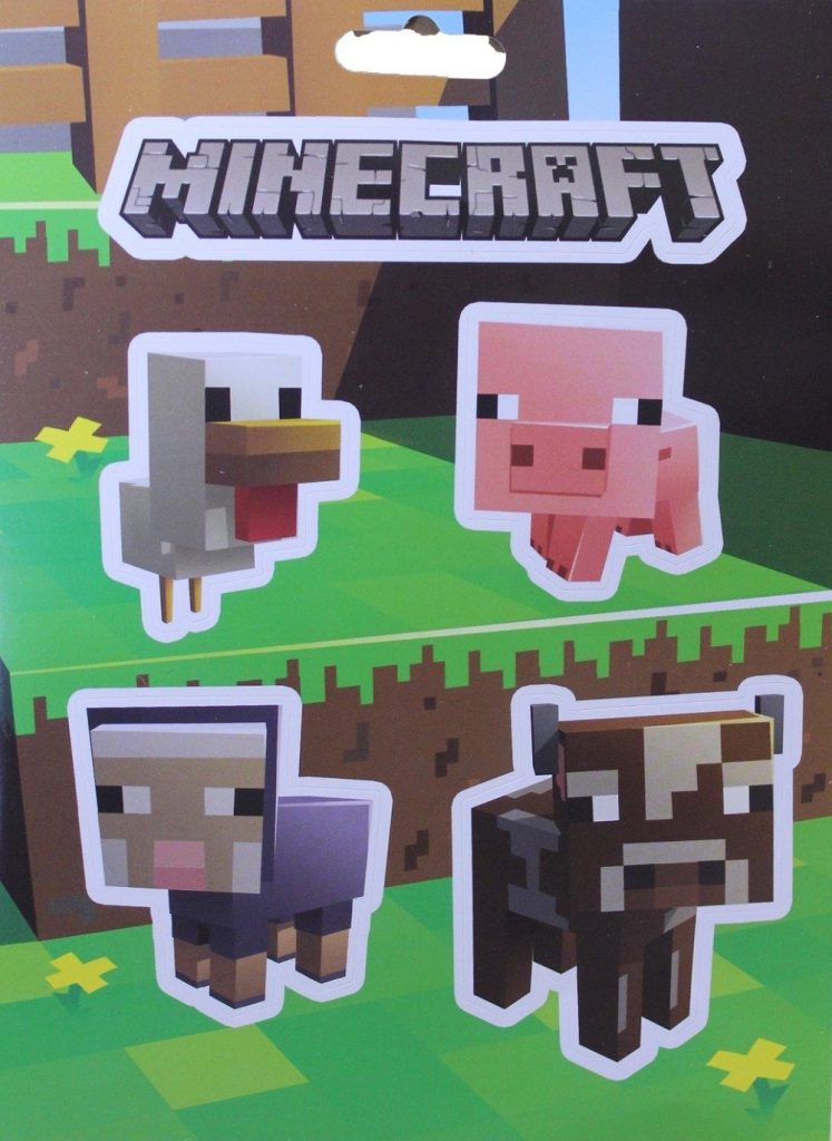 sticker minecraft original