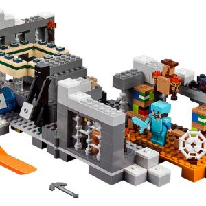 lego minecraft the end portal