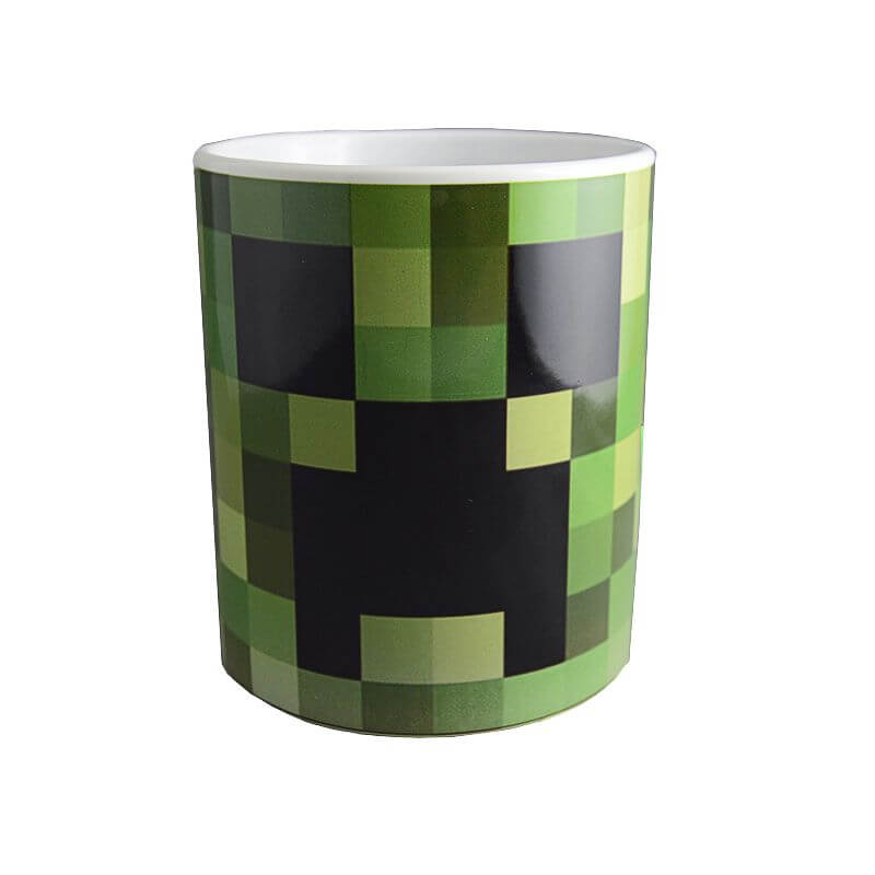 Cana personalizata Minecraft creeper