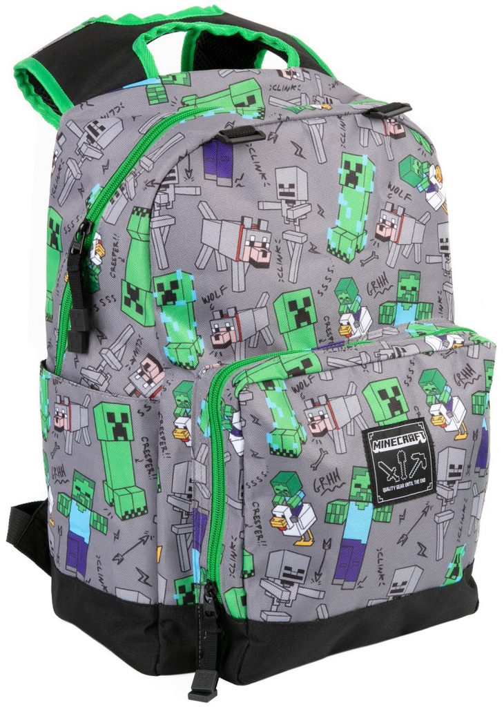 ghiozdan minecraft overwold all over